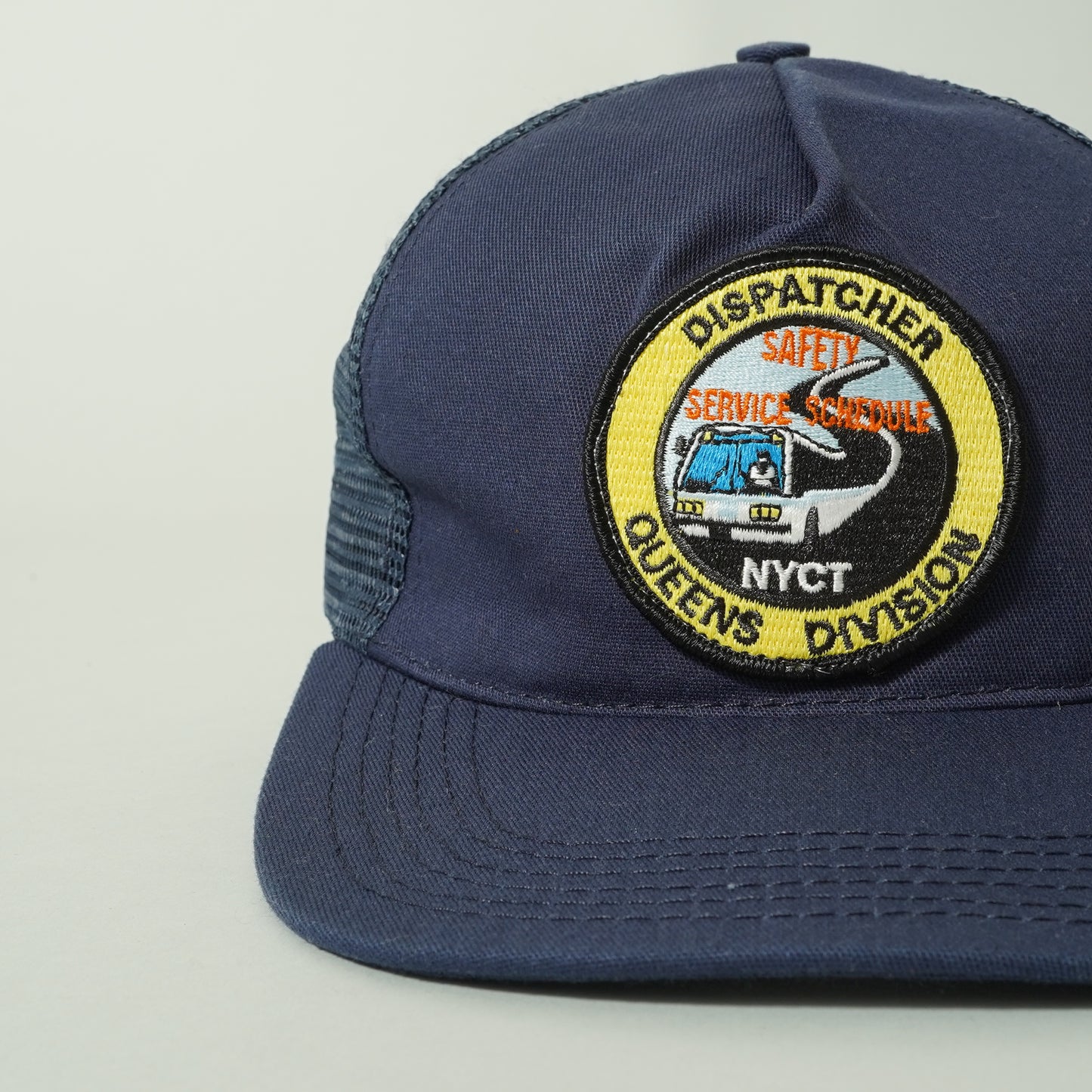 80-90’s NYCT DISPATCHER QUEENS DIVISION Mesh Hat