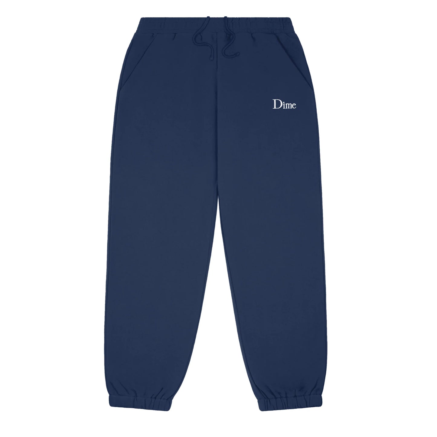 Dime Classic Small Logo Sweatpants - Navy