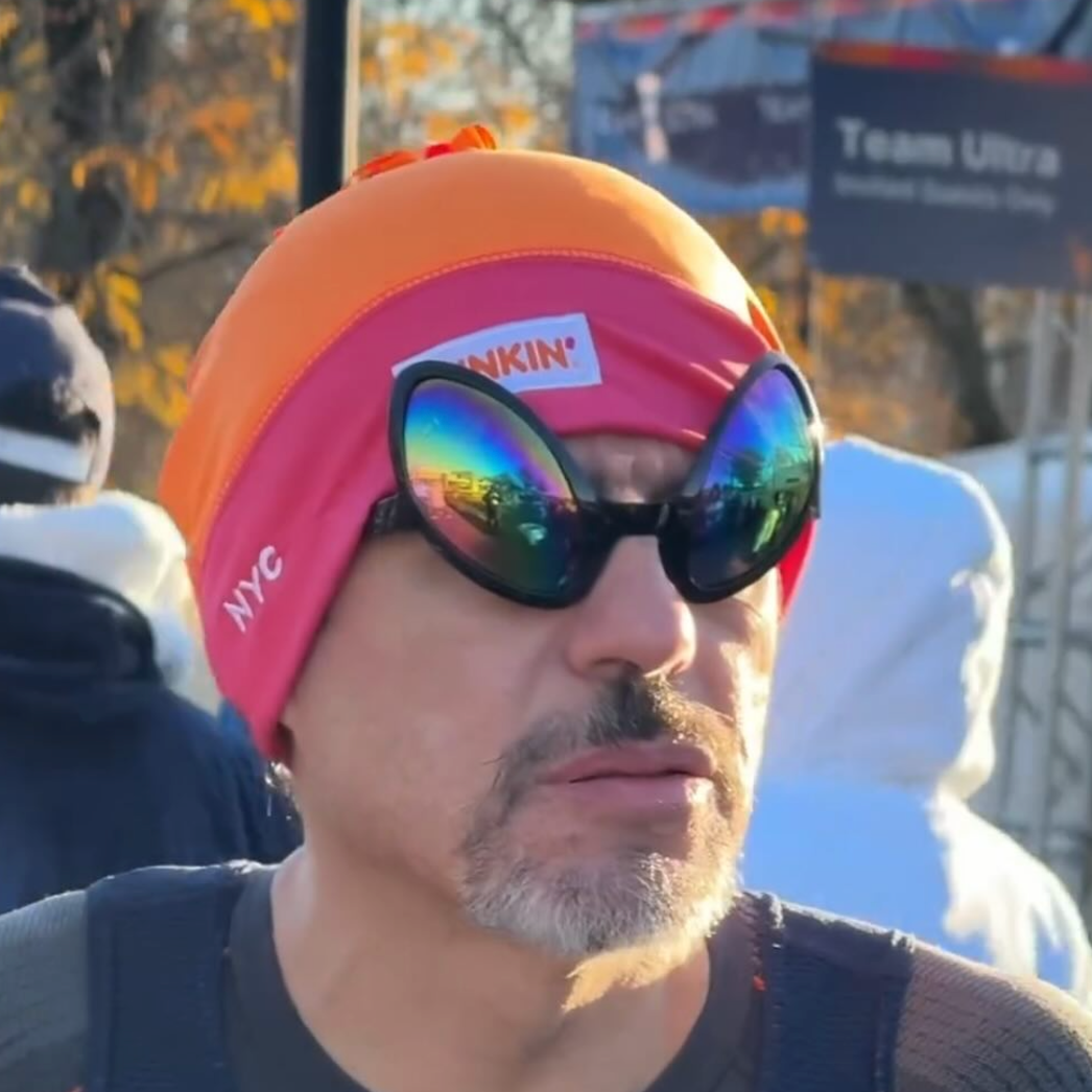 DUNKIN NYC Marathon Fleece Beanie