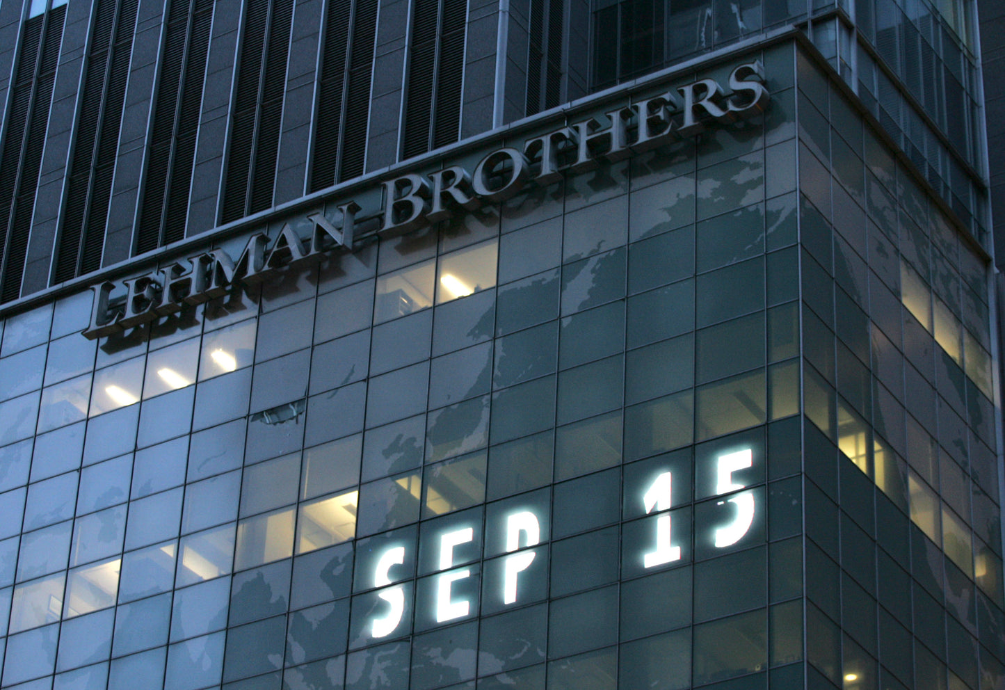 LEHMAN BROTHERS Small Canvas Tote