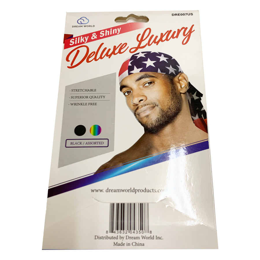 Silky & Shiny Deluxe Luxury Du-Rag "Pattern"
