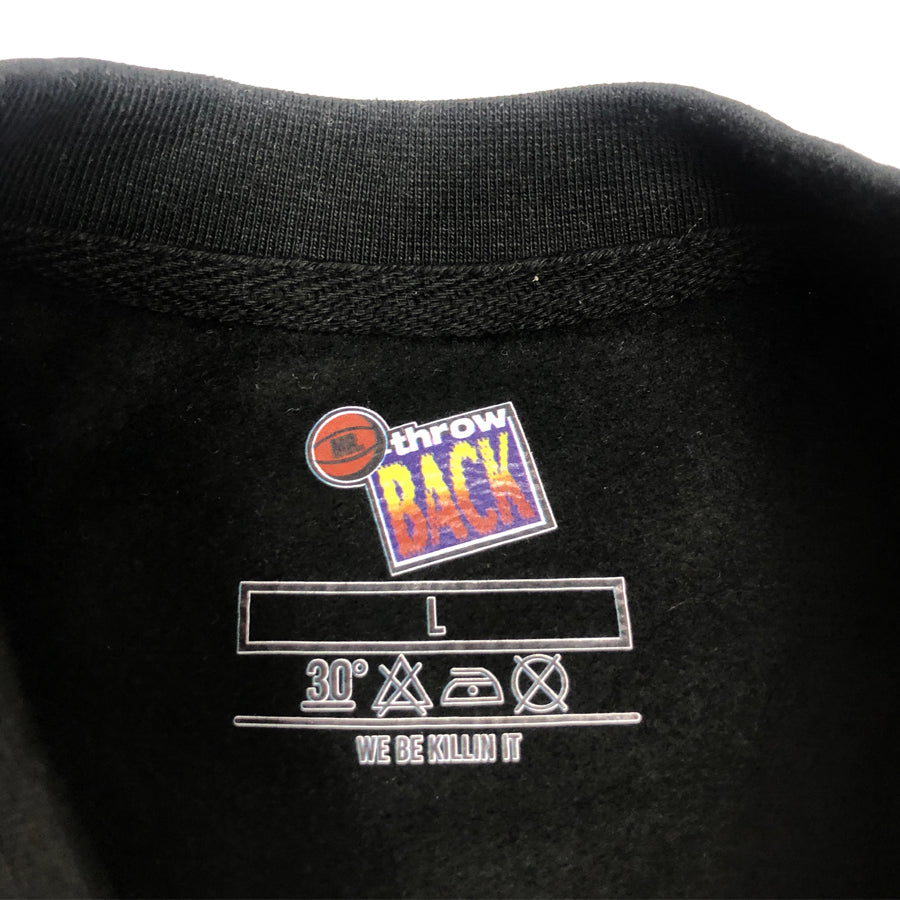 Mr. Throwback NYC Crewneck Sweatshirt - MJ Micky Ds Design "Black"