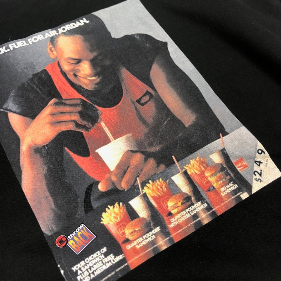 Mr. Throwback NYC Long Sleeve Tee - MJ Micky Ds Design "Black"