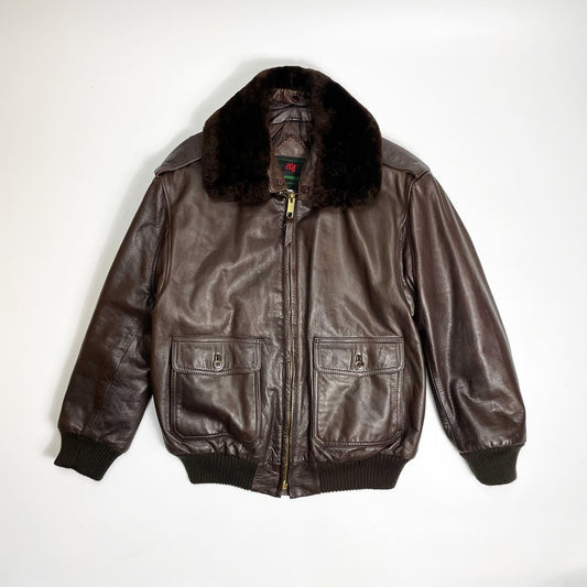 Abercrombie & Fitch Vintage Leather Jacket
