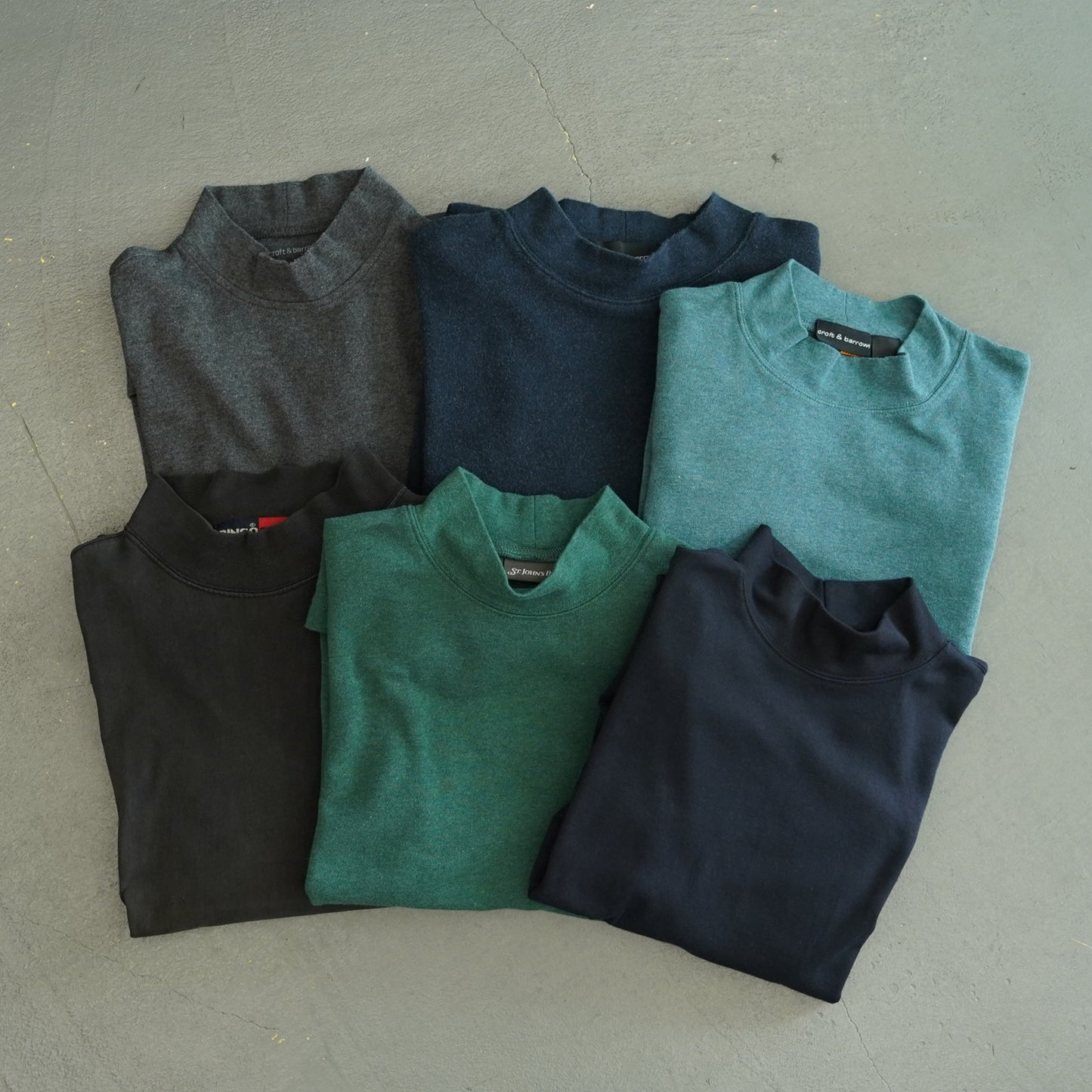Mock Neck L/S Tee