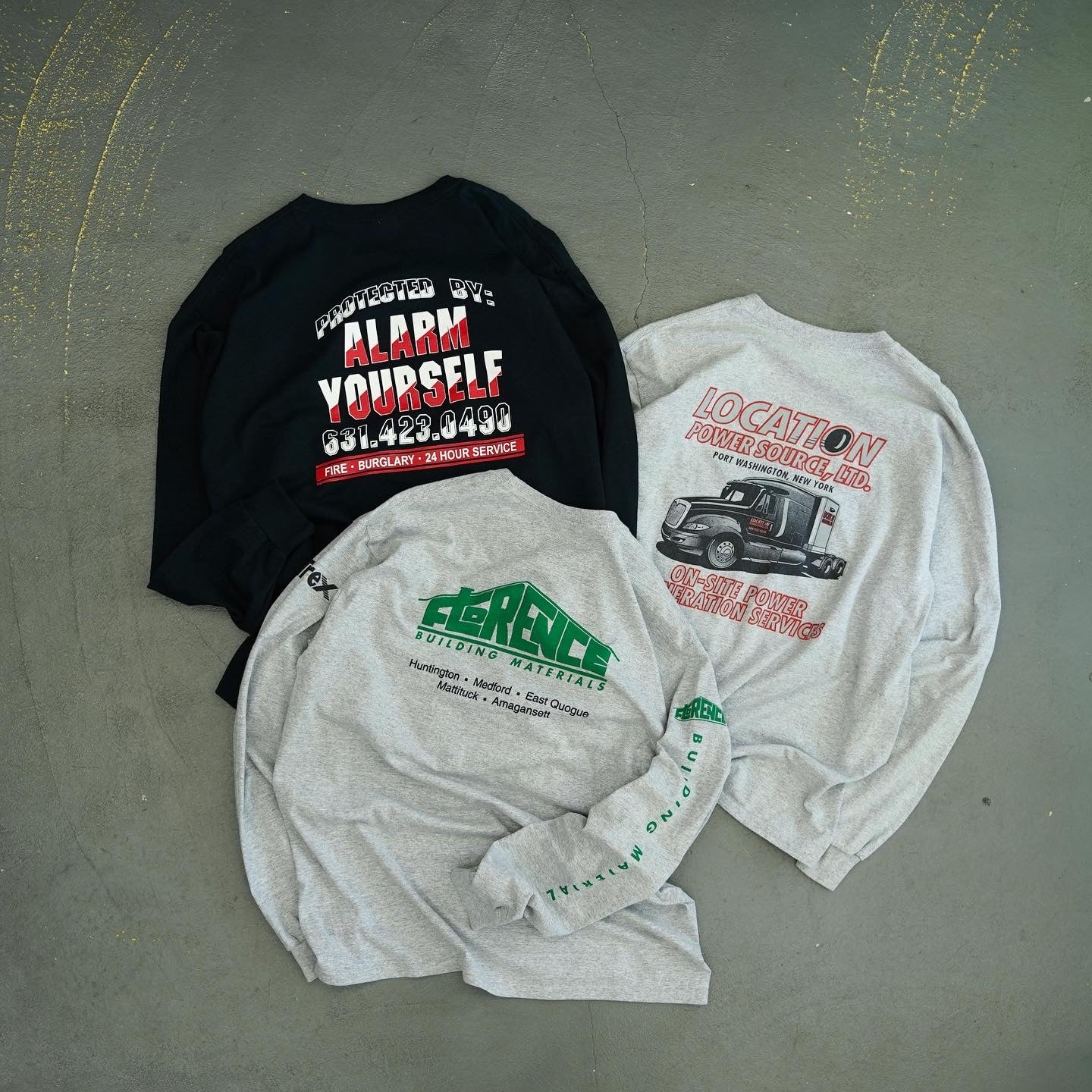 Local Company in New York Employees L/S Tee