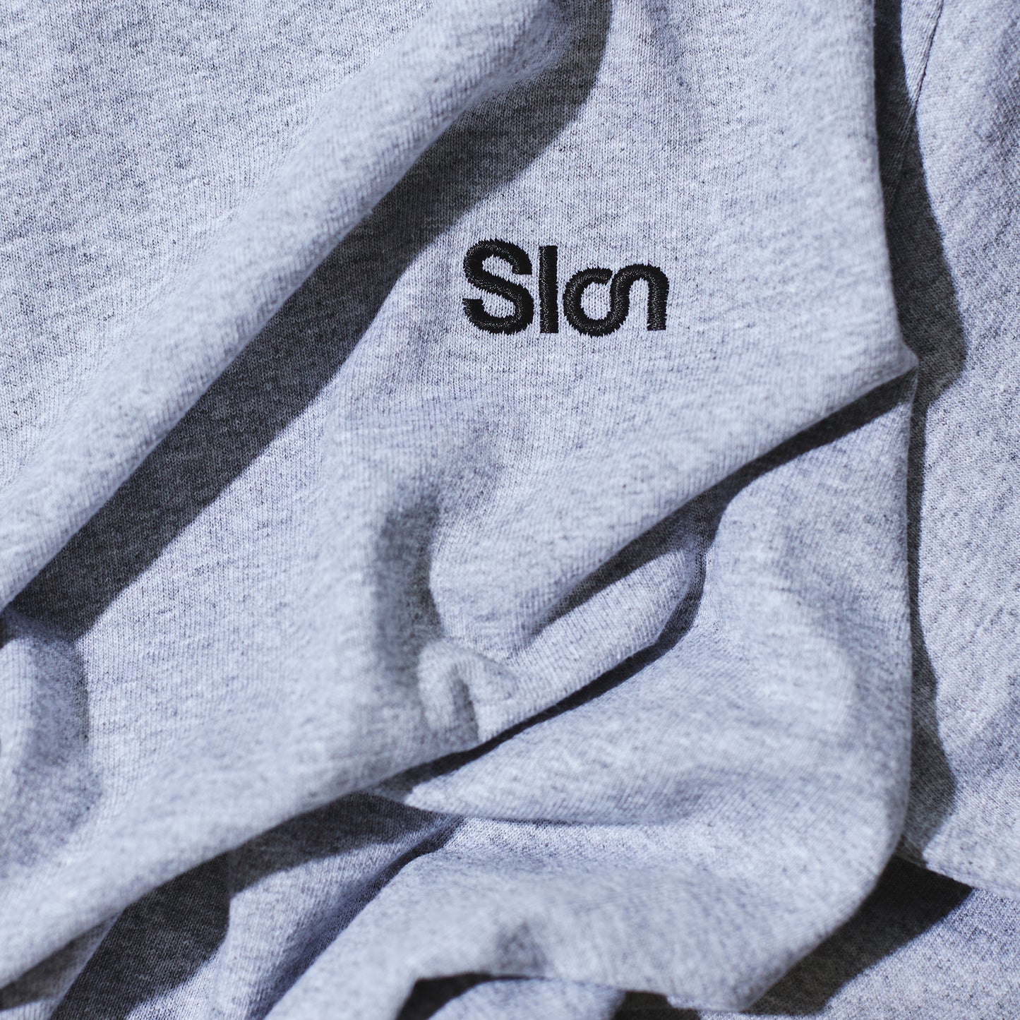 SLON RK-1 Logo L/S Tee "Heather Grey"