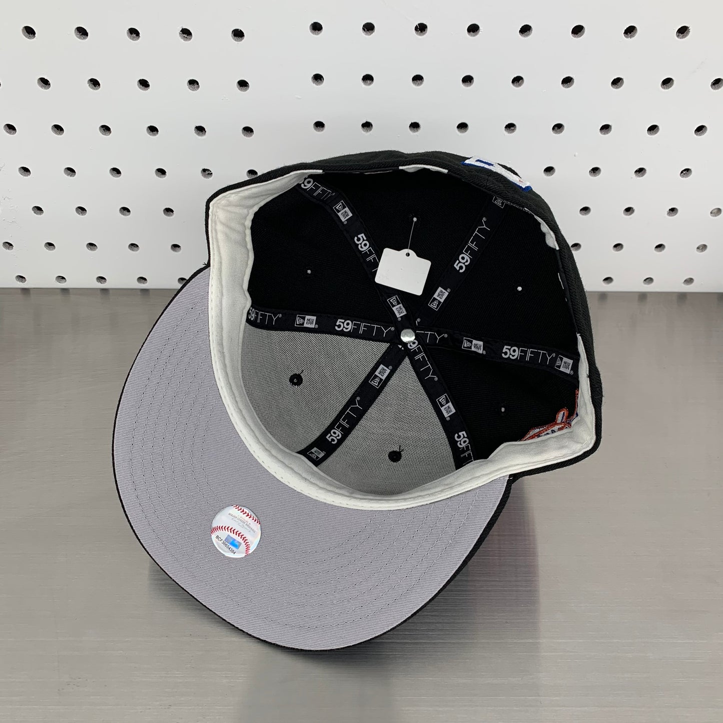 New York Mets New Era 59FIFTY Fitted Cap "25th Anniversary - Apple Black"