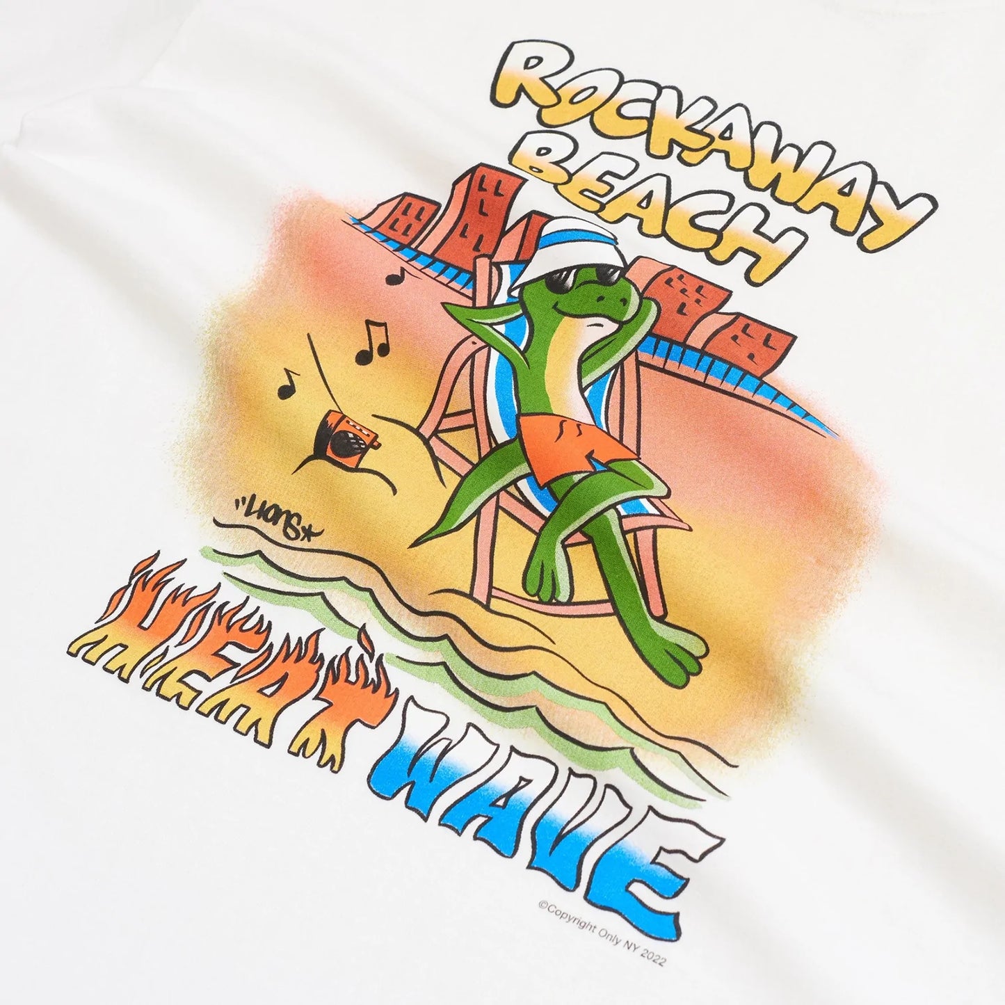 Heat Wave T-Shirt "White"