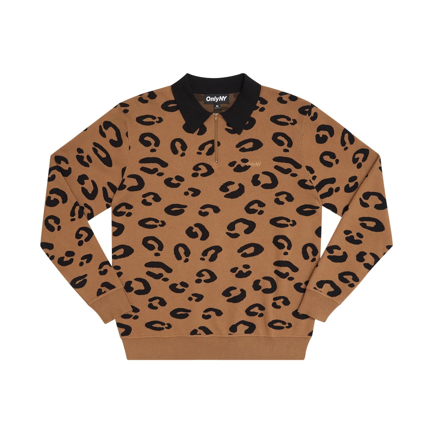 ONLY NY Leopard Knit Polo