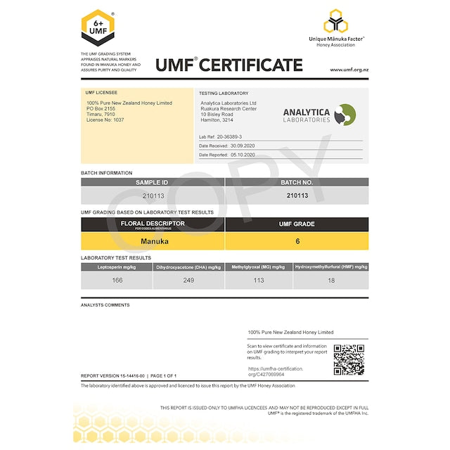 HONEY MARKS Manuka Honey 5+(MG83+) スティックタイプ 5g × 30本入り