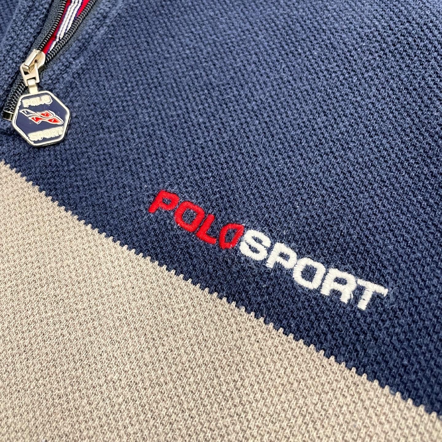 POLO SPORT VINTAGE ZIP SHIRT