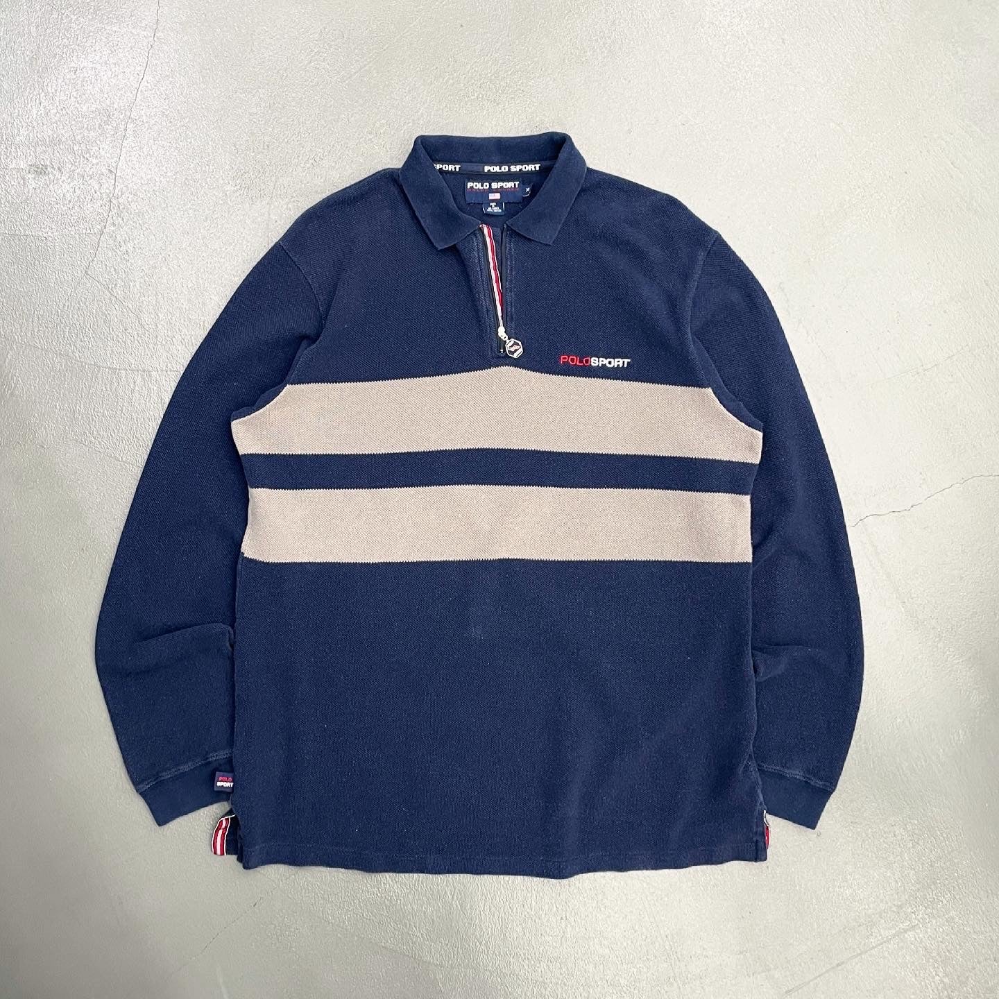 POLO SPORT VINTAGE ZIP SHIRT