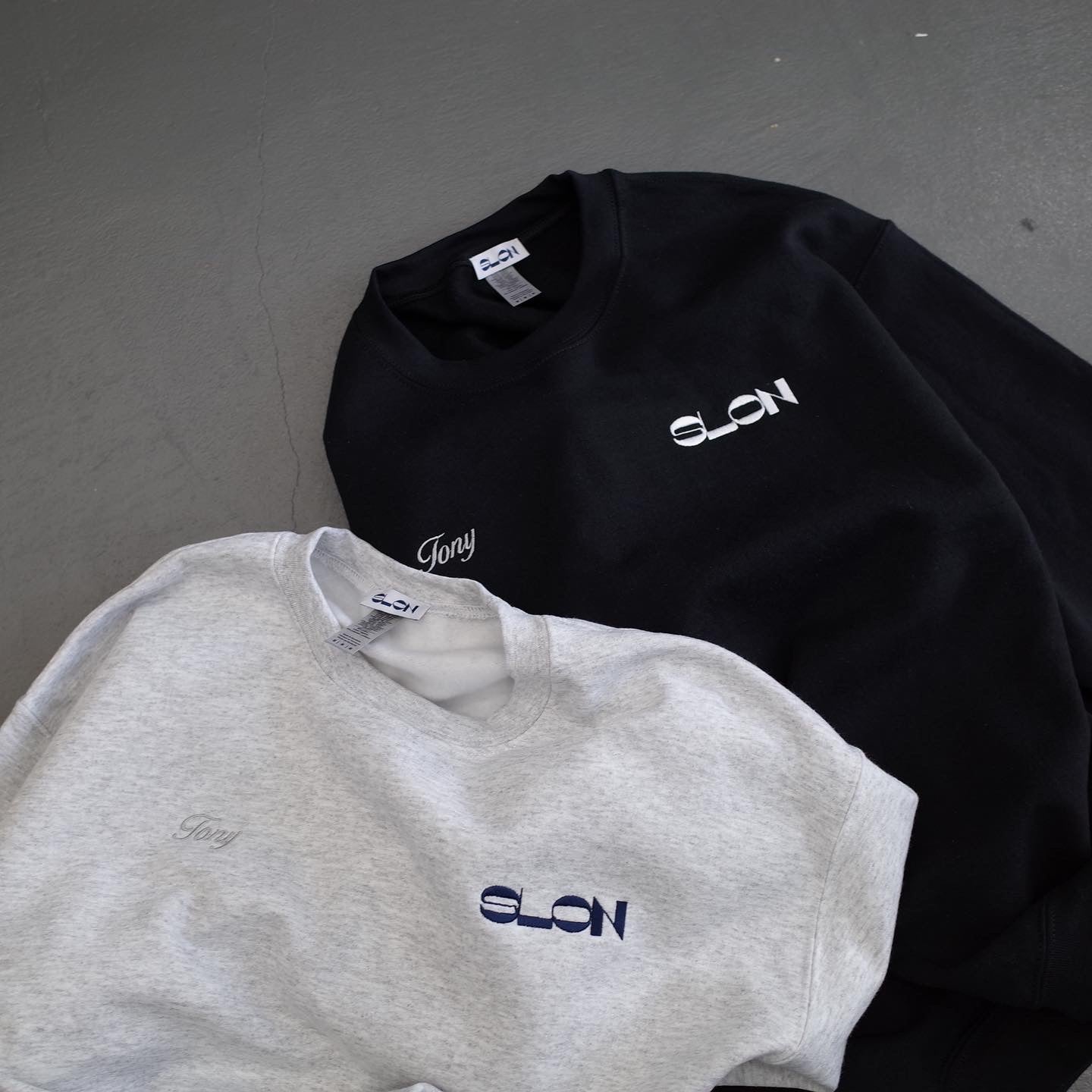 SLON Tony’s Spring Sweater “Ash”