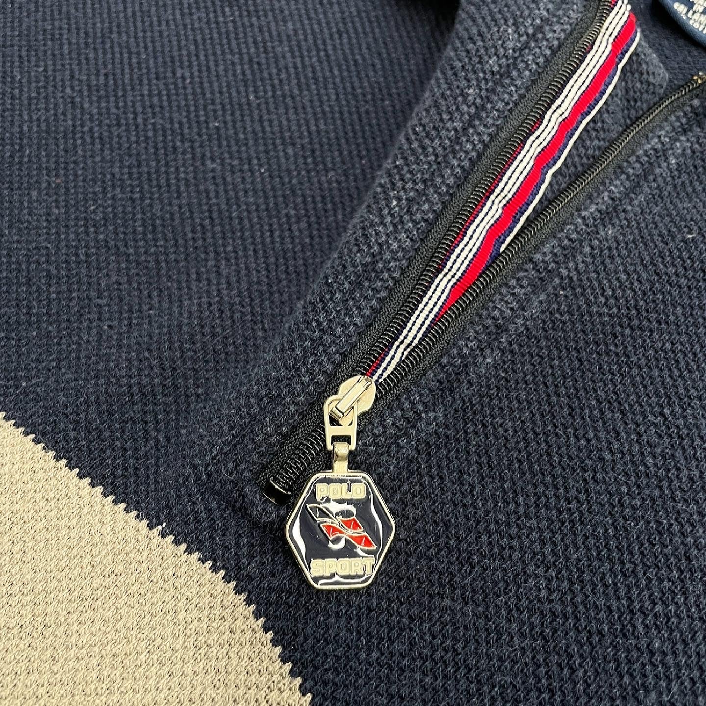 POLO SPORT VINTAGE ZIP SHIRT