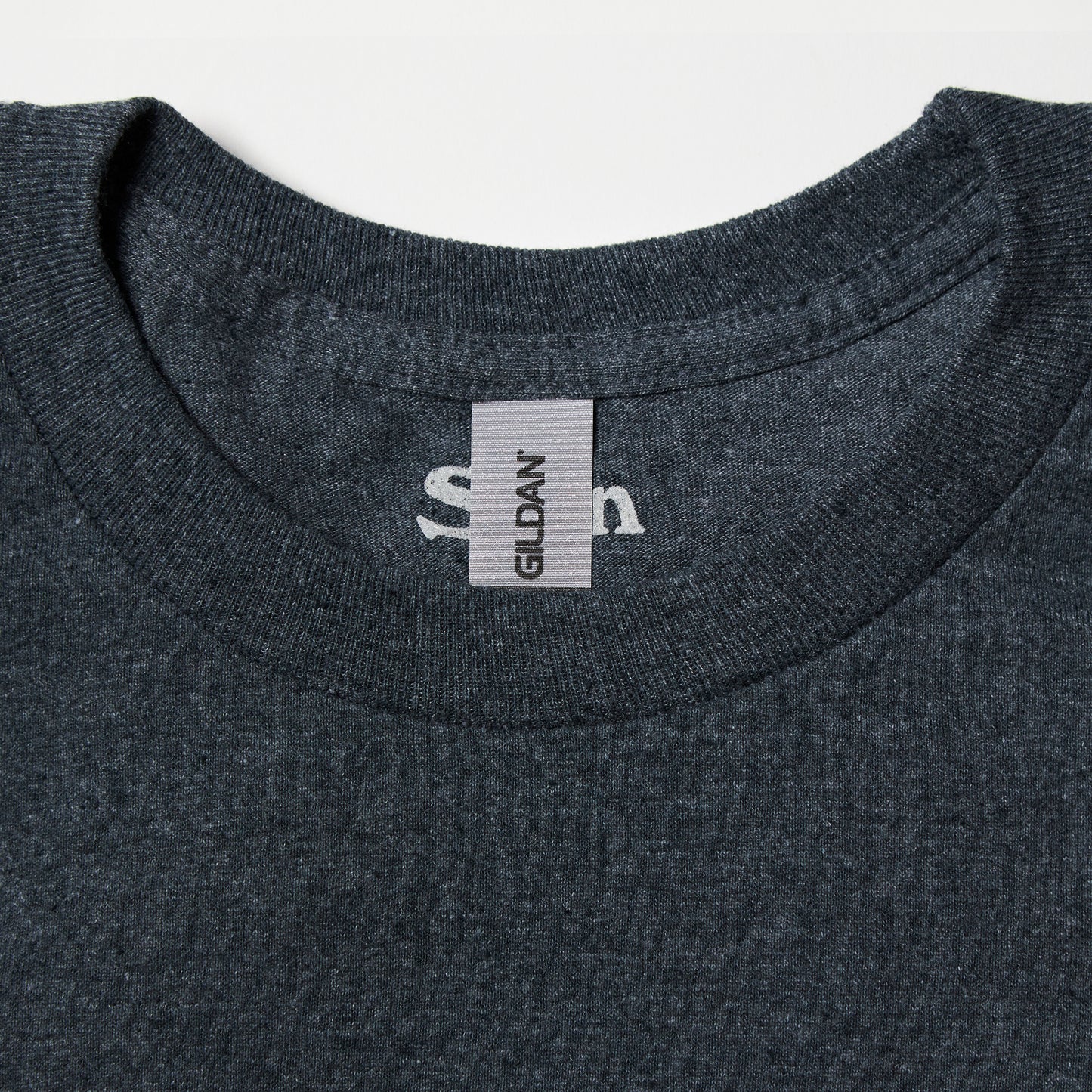 SLON Tech Logo L/S Tee "NY Rain (Dark Heather/Blue)"