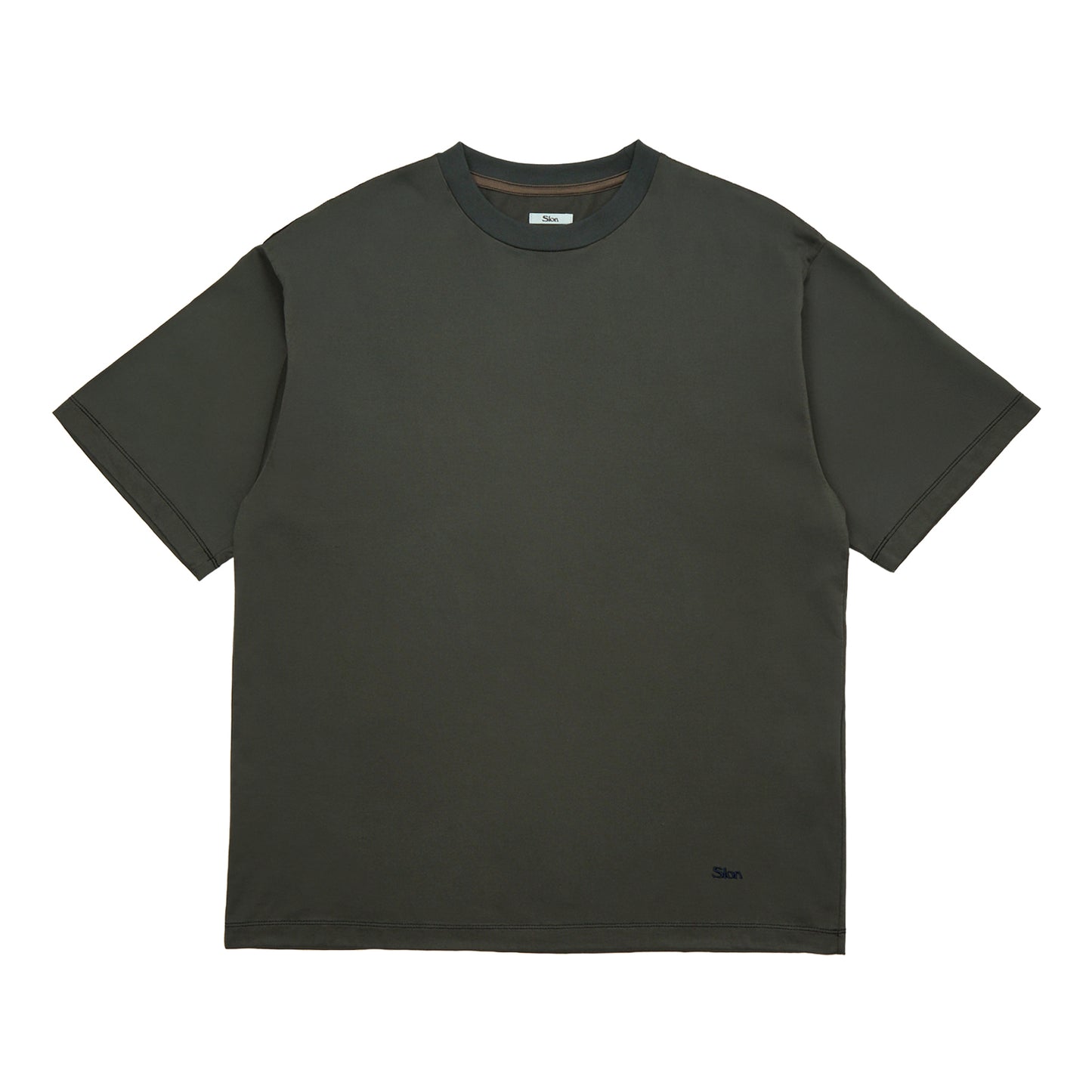 Slon Basic & Comfort S/S Tee - Grey Moss