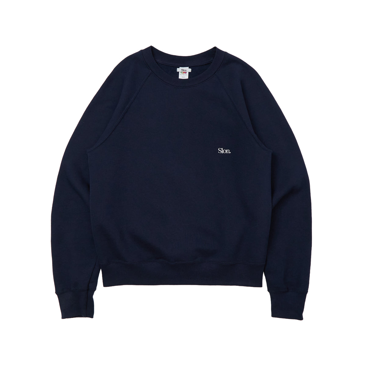 Slon FRUIT Raglan Sweat - Deep Navy
