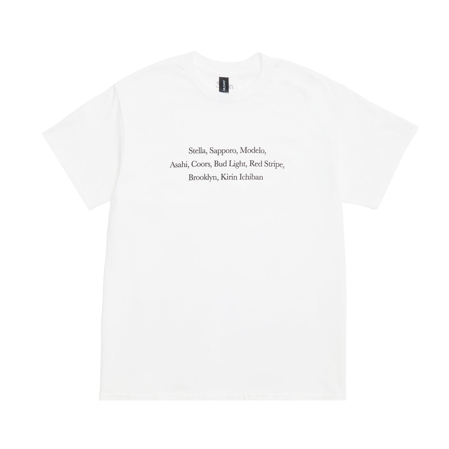 Slon "Beer of Choice" S/S Tee - White