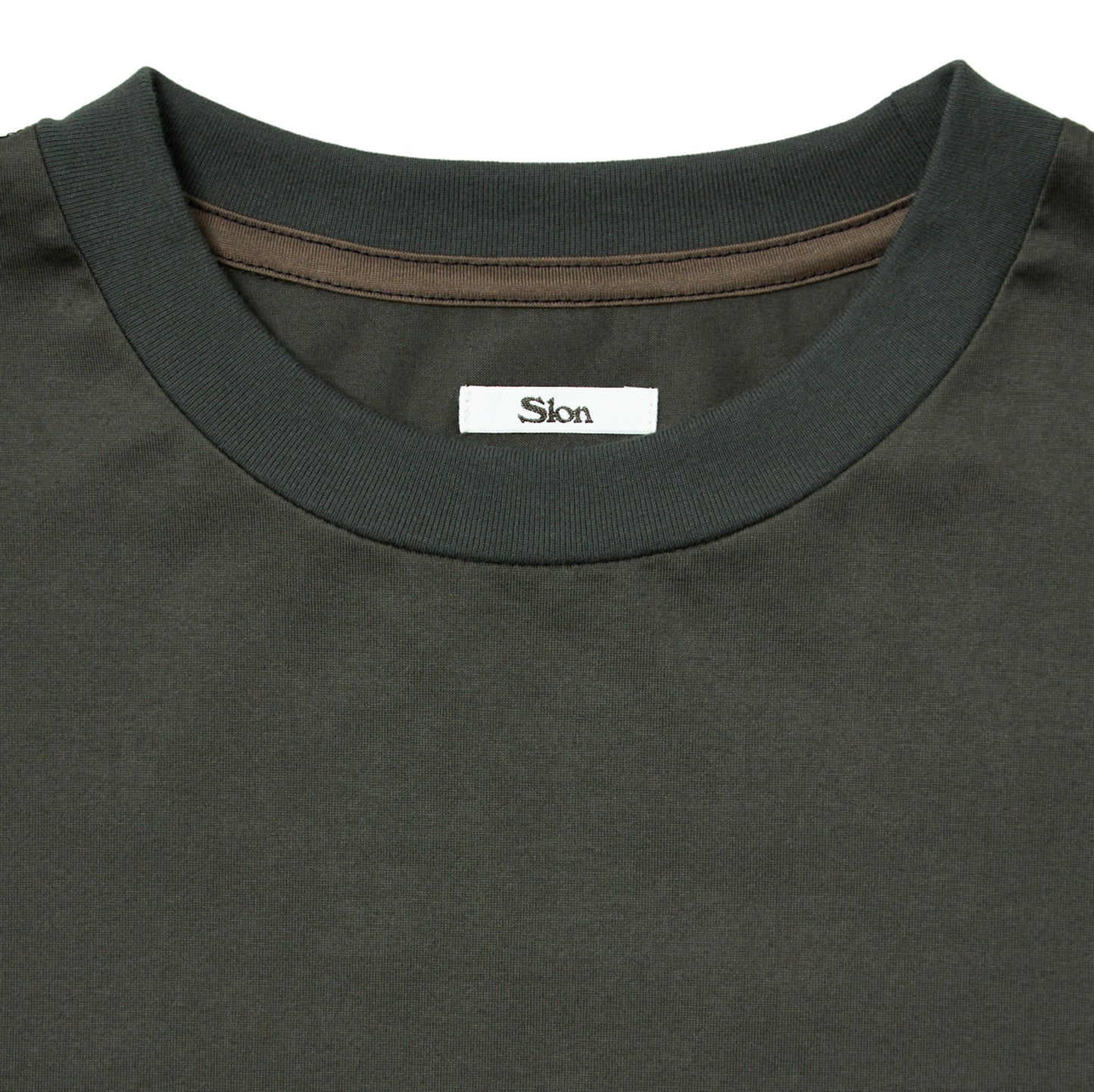 Slon Basic & Comfort S/S Tee - Grey Moss