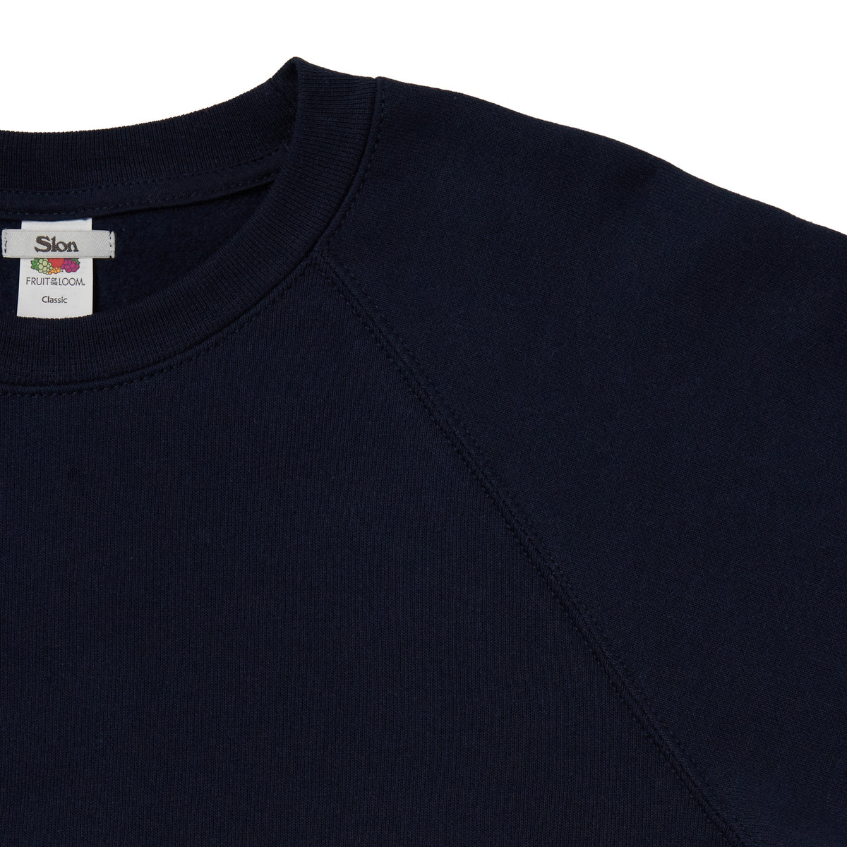 Slon FRUIT Raglan Sweat - Deep Navy