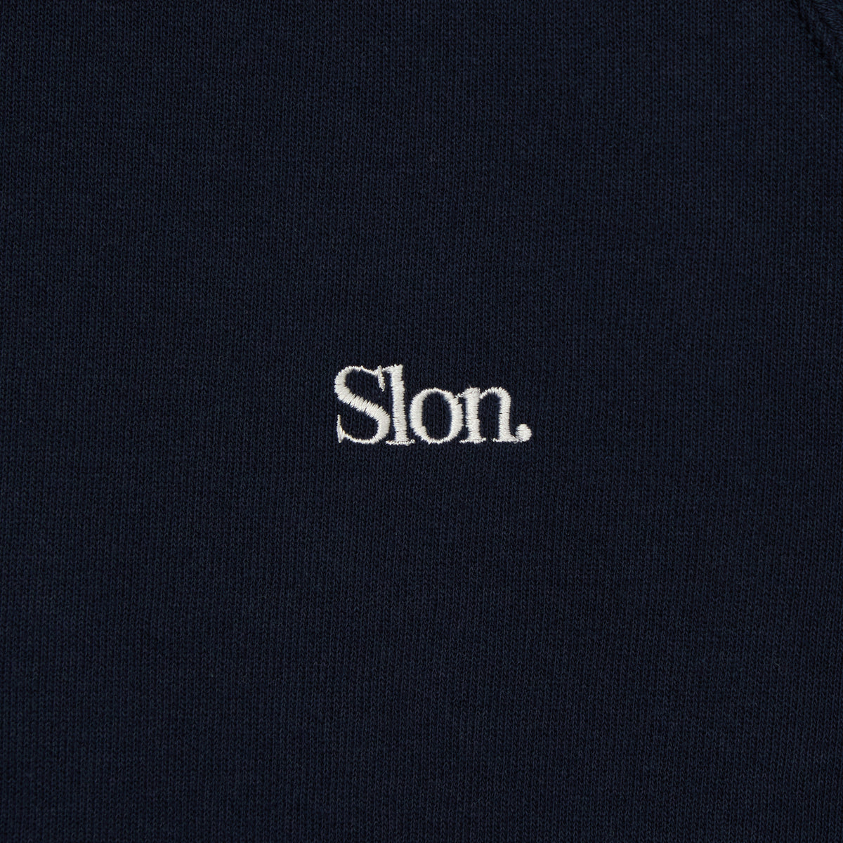 Slon FRUIT Raglan Sweat - Deep Navy