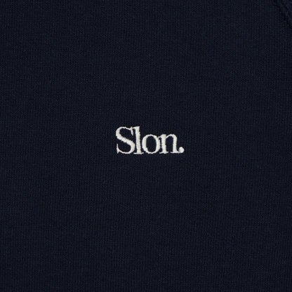 Slon FRUIT Raglan Sweat - Deep Navy