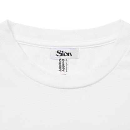 Slon KANESHIRO in NY Tee "White"