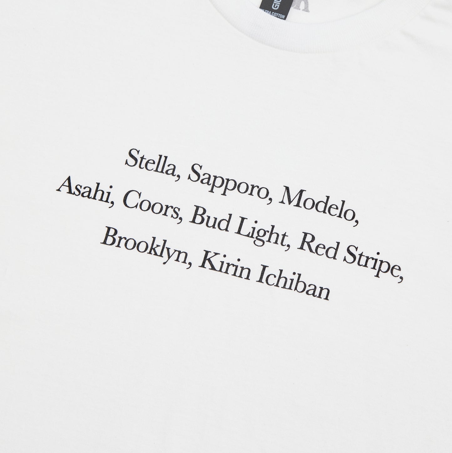 Slon "Beer of Choice" S/S Tee - White