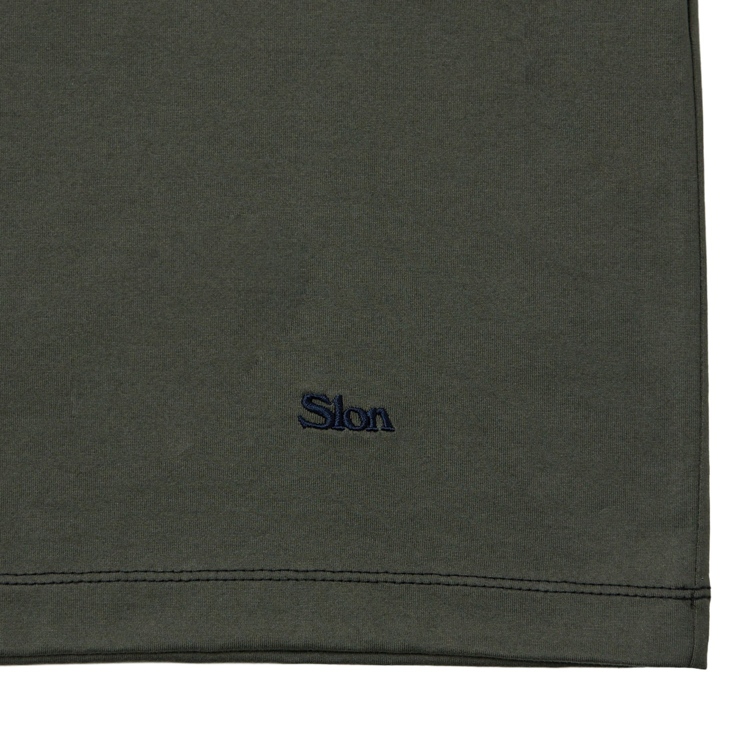 Slon Basic & Comfort S/S Tee - Grey Moss