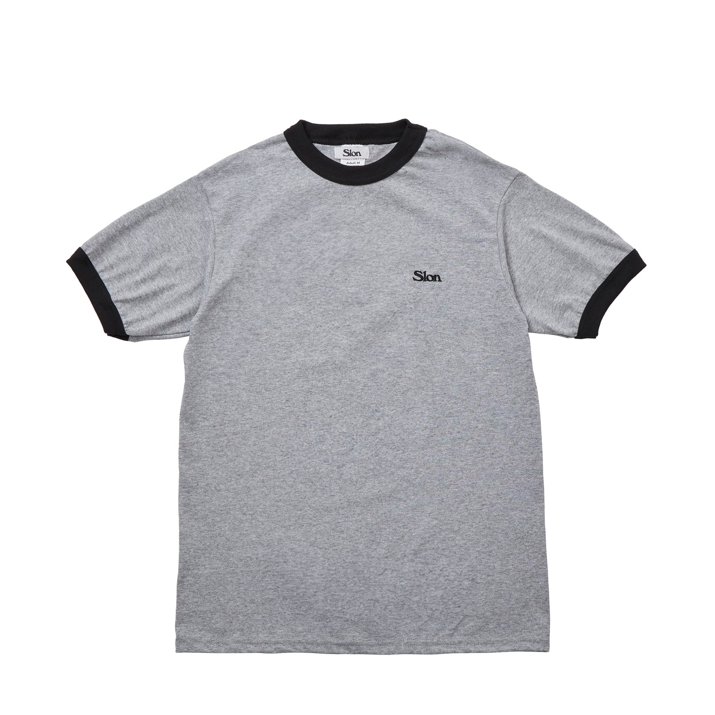 Slon Classic Logo Authentic Ringer Tee "Grey"