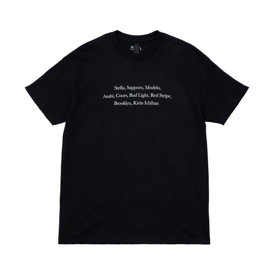 Slon "Beer of Choice" S/S Tee - Black