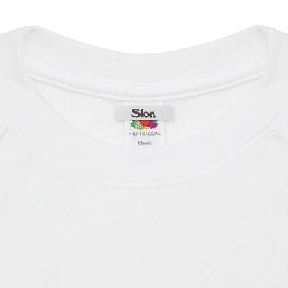 Slon FRUIT Raglan Sweat - White