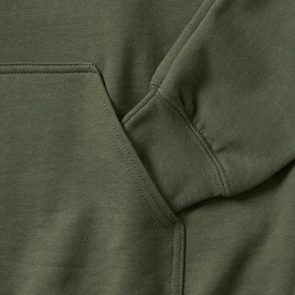 Slon New Year Pullover Hoodie - Military Green