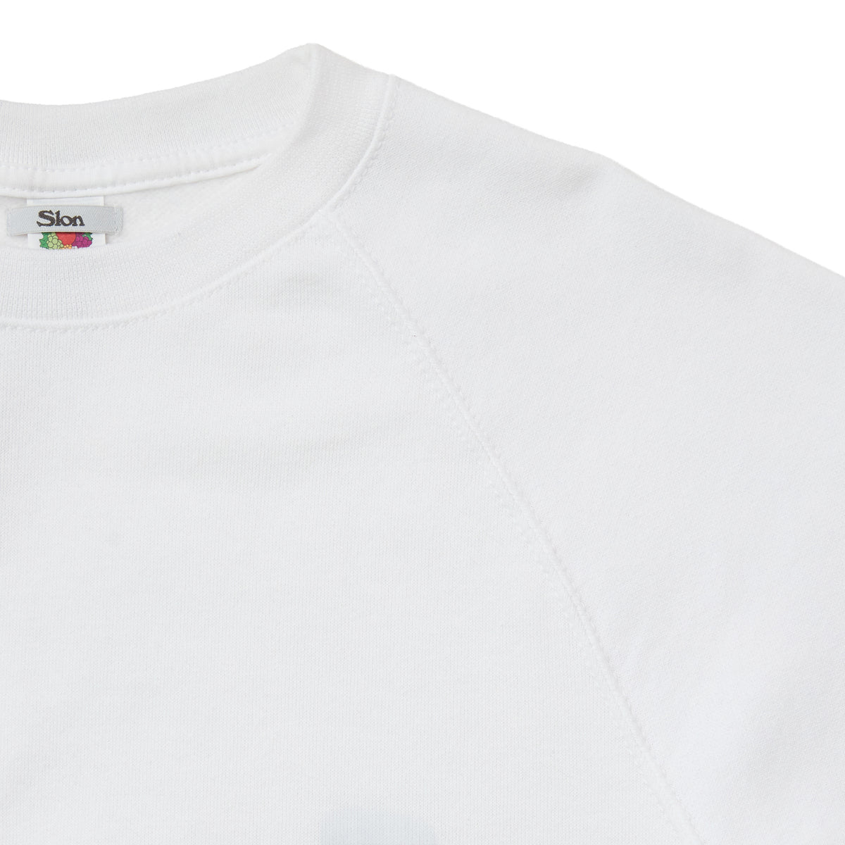Slon FRUIT Raglan Sweat - White