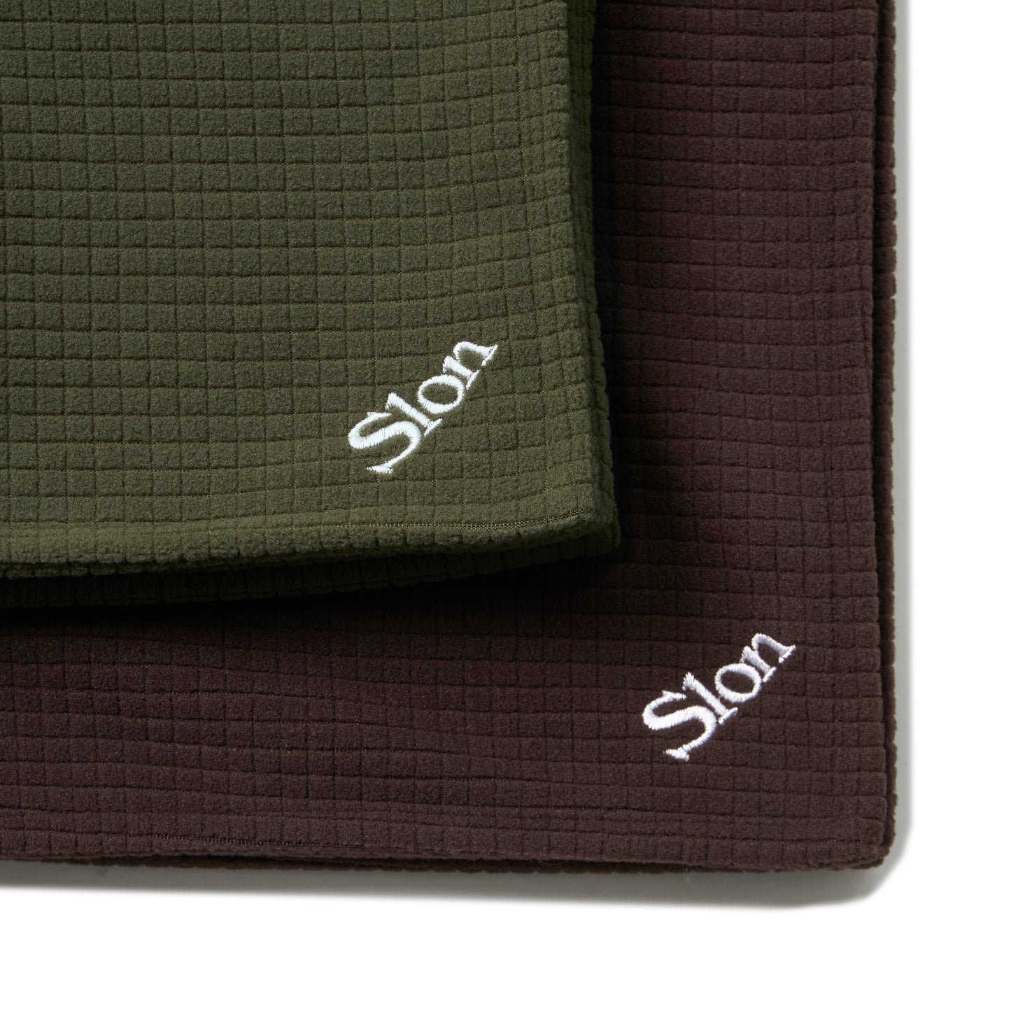Slon Grid Fleece Classy Scarf