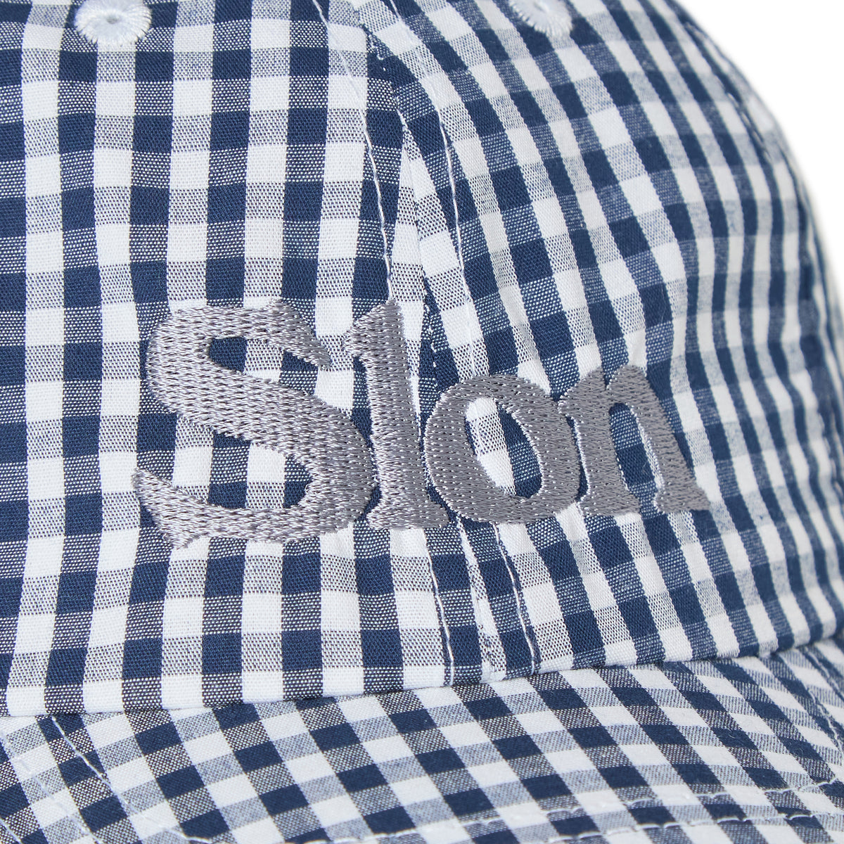 Slon Basic Hat - Gingham Check