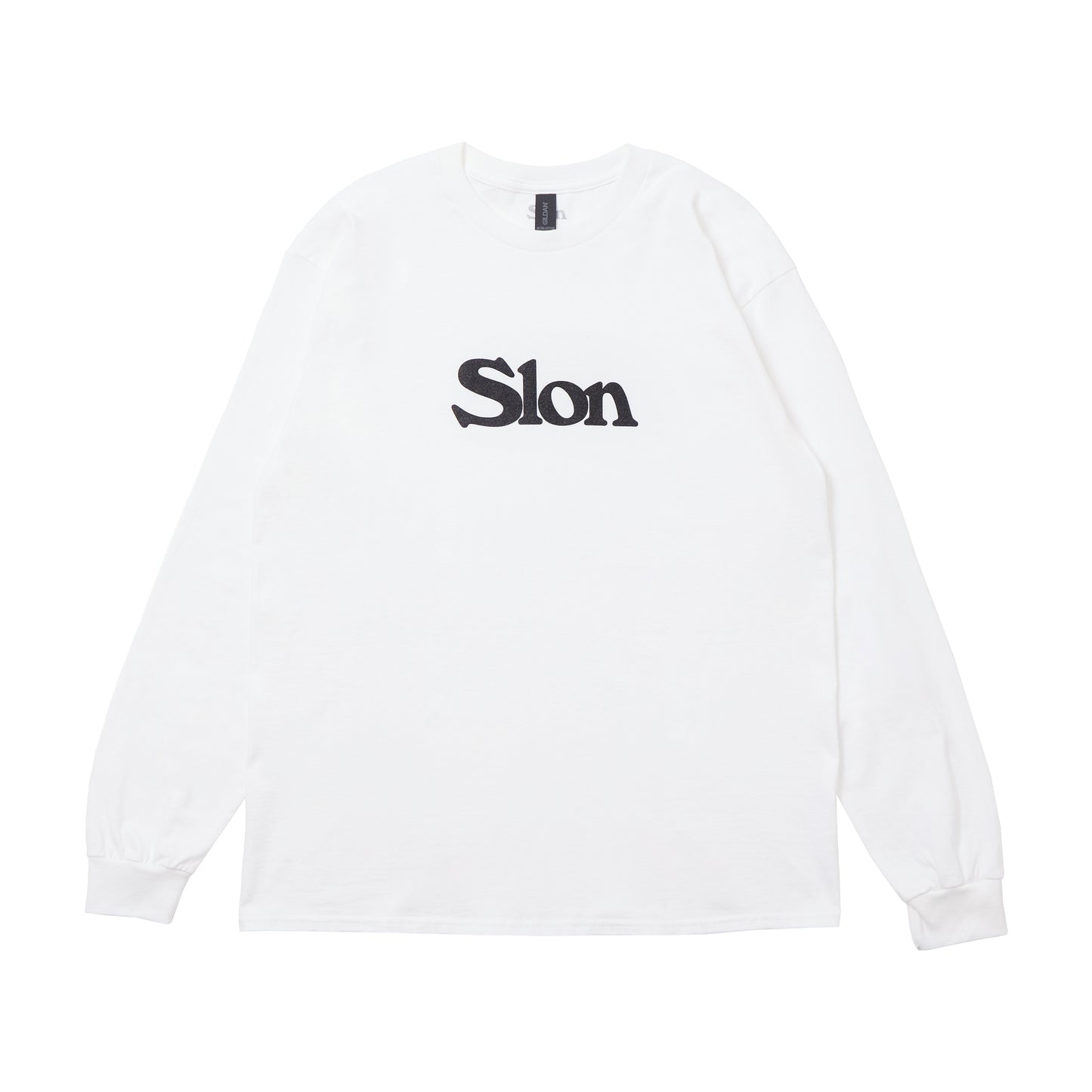 Slon Classic Logo L/S Tee - White