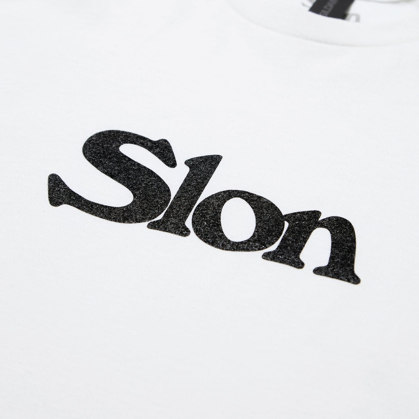 Slon Classic Logo L/S Tee - White