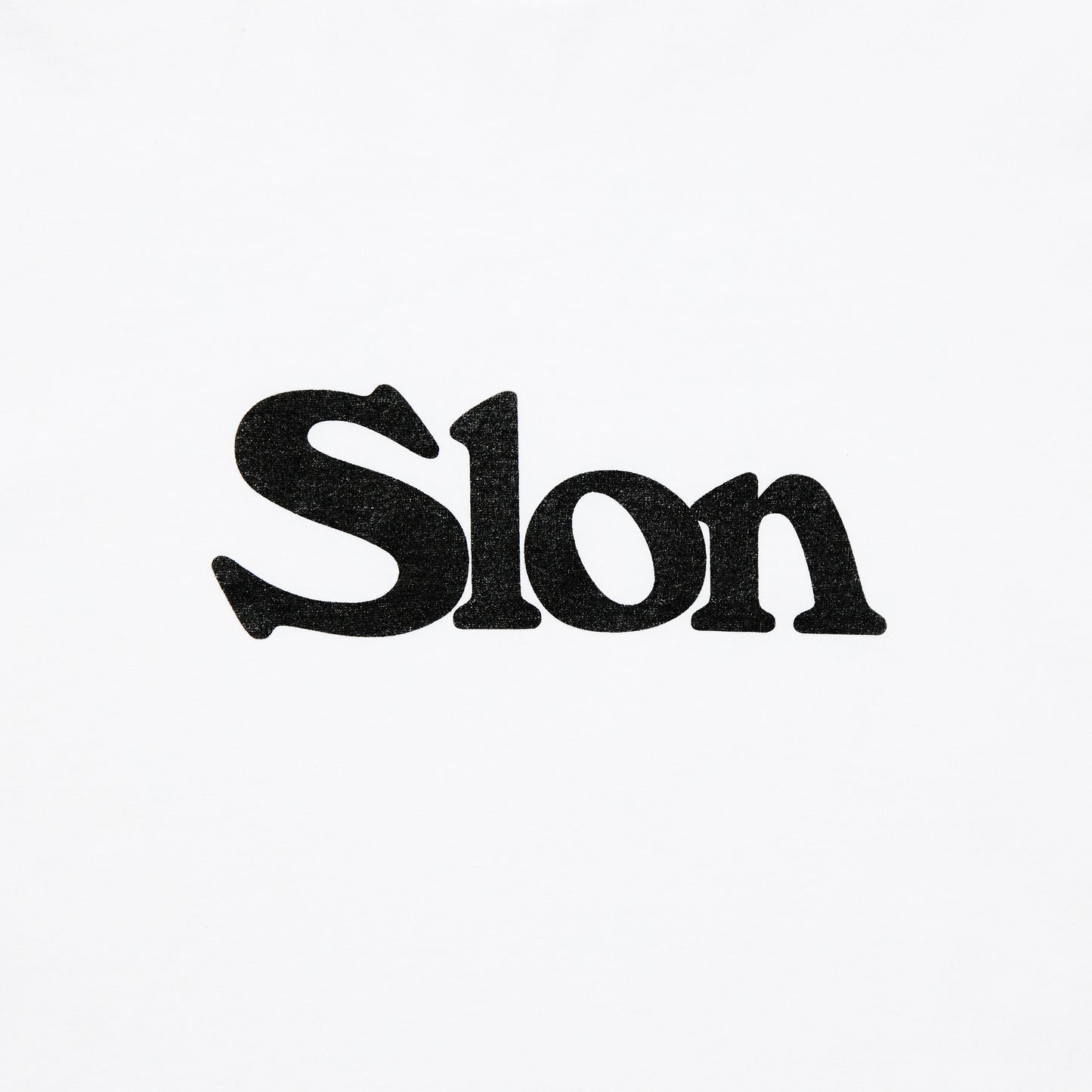 Slon Classic Logo L/S Tee - White