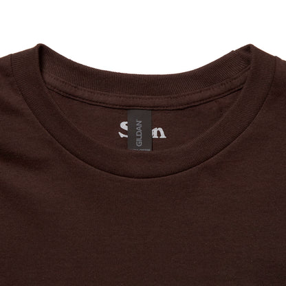 Slon Classic Logo L/S Tee - Dark Chocolate