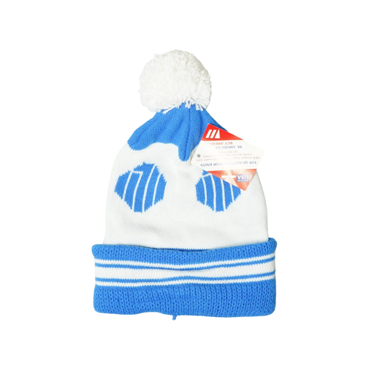 "BE AMERICAN... BUY AMERICAN" Pom-Pom Beanie