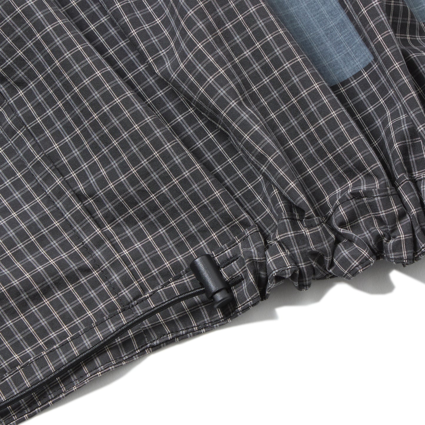 Slon Plaid Cotton Air Jacket "Black Plaid"