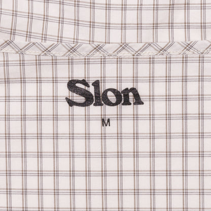 Slon Grid Cotton Air Jacket "Natural"