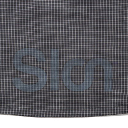 Slon Plaid Cotton Air Jacket "Black Plaid"