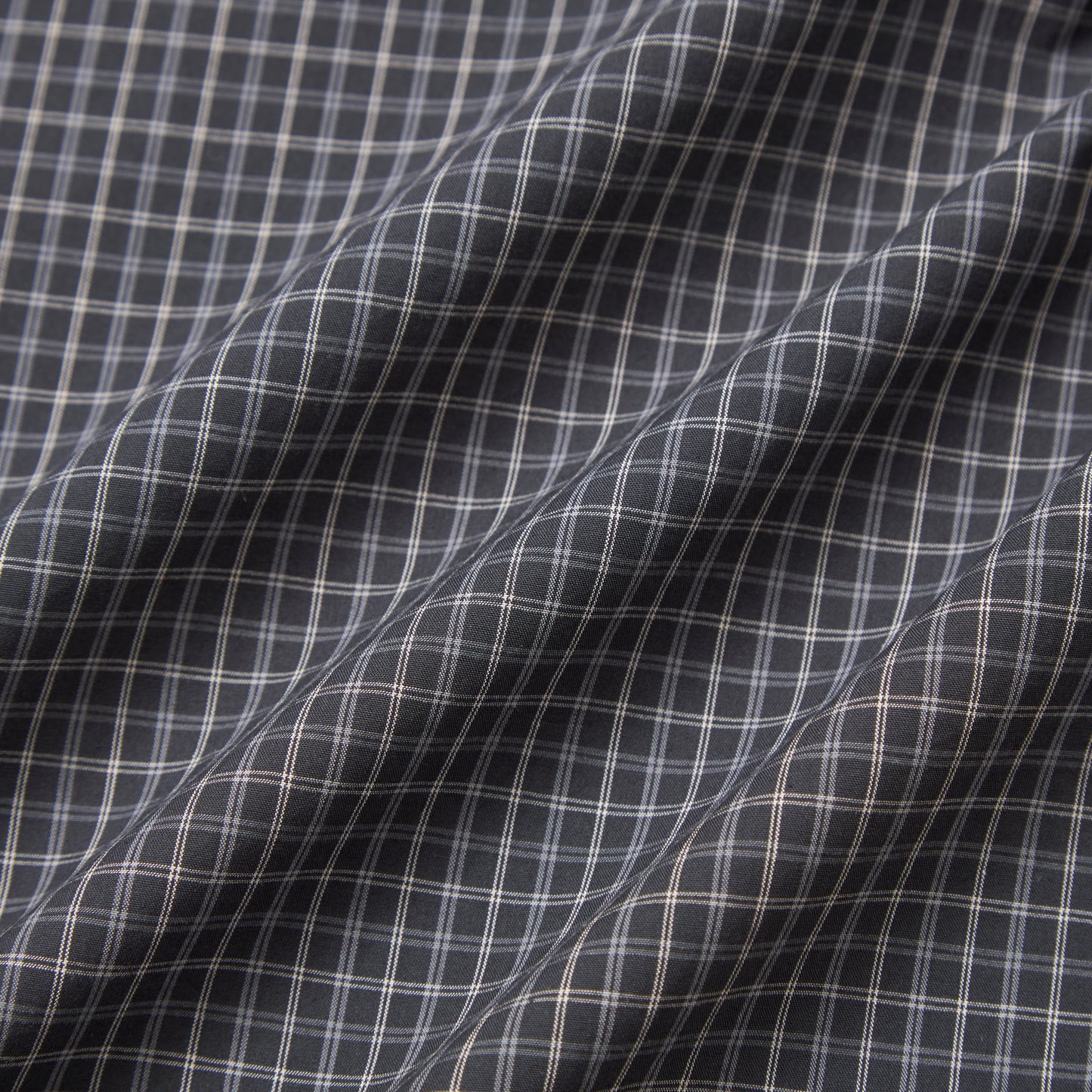 Slon Plaid Cotton Air Jacket "Black Plaid"