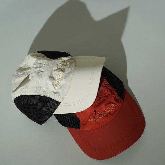 Columbia Nylon 5-Panel Cap with Mesh Sides