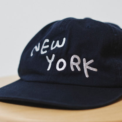 SLON New York 6 Panel Cap "Navy"