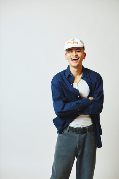 SLON New York 6 Panel Cap "White"
