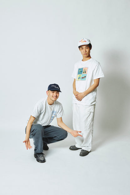 SLON New York 6 Panel Cap "White"